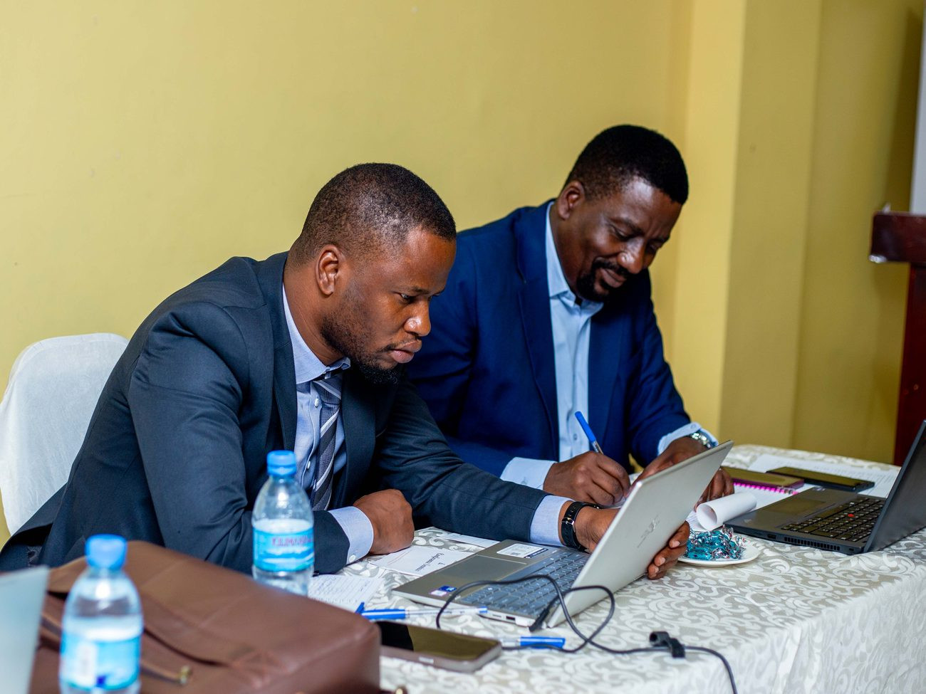 Ecovalley Advisers team working through reform documentation